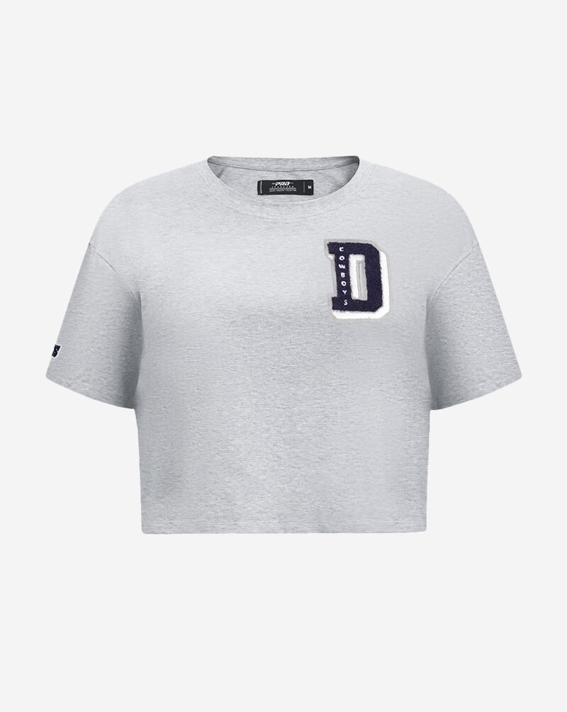 PRO STANDARD Dallas Cowboys Mash Up Boxy Tee FDCA42381-HGR Grey 1