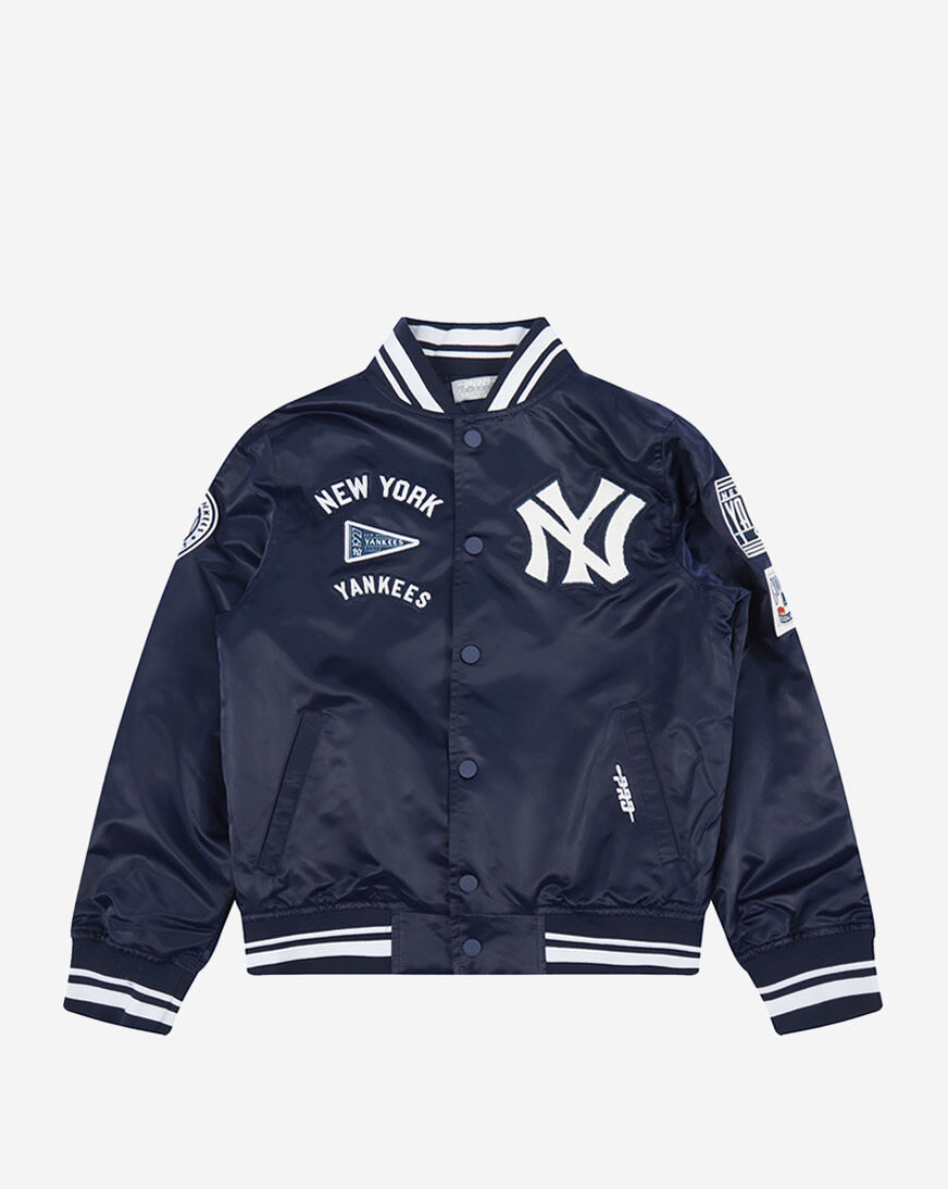Size M 米国製 New York Yankees スタジャン DeLong New York Yankees jacket, DeLong, blue, vintage baseball