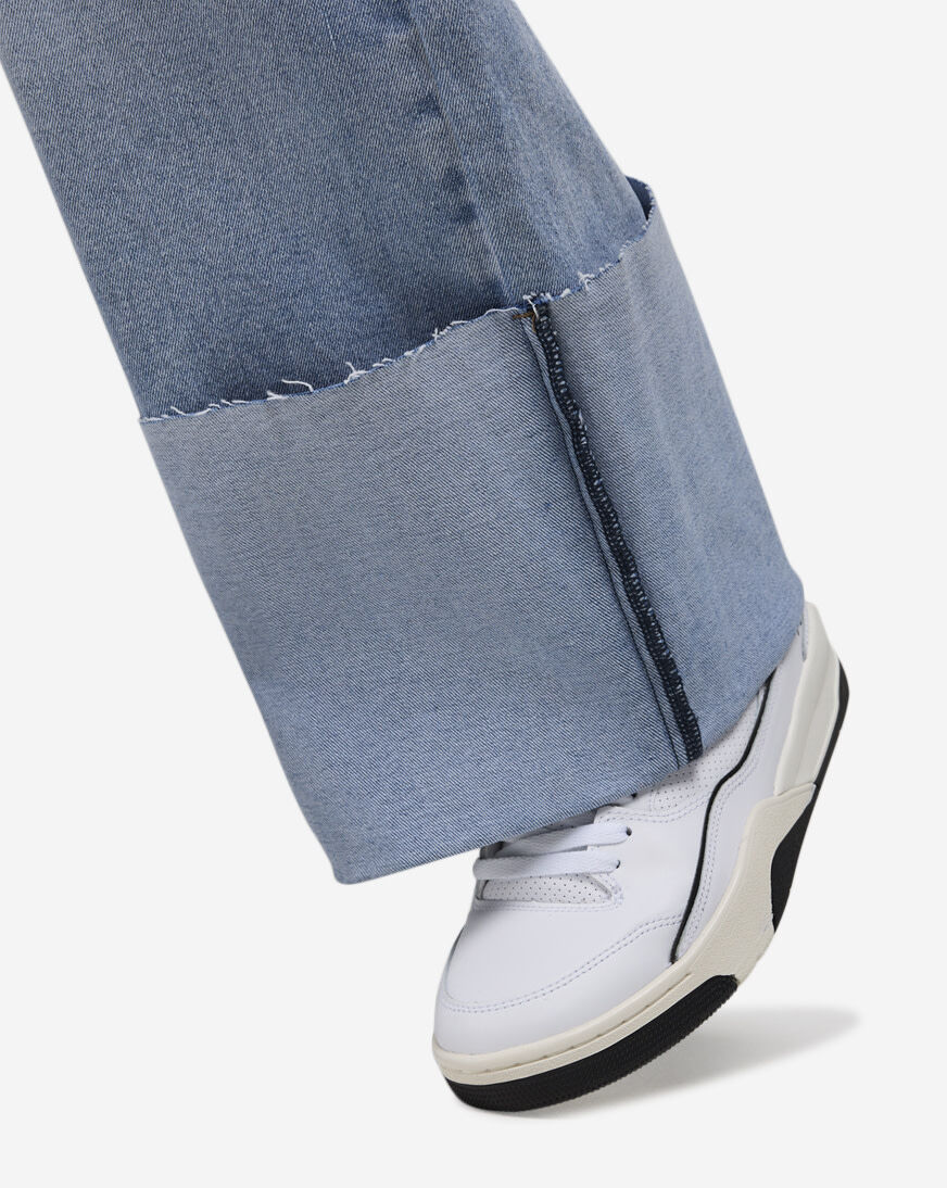 Shop Vibrant Light Washed Cuffed Denim EP2148 blue | SNIPES USA Shop Vibrant Light Washed Cuffed Denim EP2148 blue | SNIPES USA