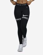 Nike Pro Mid-Rise 7/8 Mesh-Panel Graphic Leggings HV2306-010 Black 1