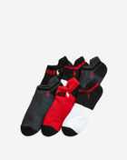 Split Logo Ankle Socks (9-11, 6 Pack) 