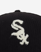New Era 59Fifty Chicago White Sox Chenille Cord Fitted Hat 60758288 Black 2