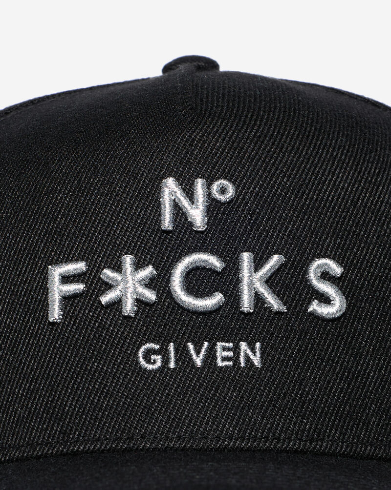 Field Grade No F Given Wool Acrylic Trucker Hat 1006730 Black 2