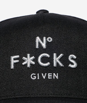 No F Given Wool Acrylic Trucker Hat