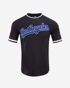 Los Angeles Dodgers Short Sleeve Classic Chenille Double Knit Tee 