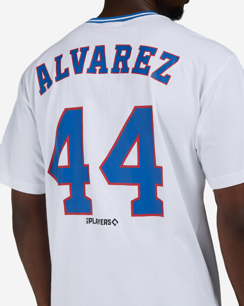 Mitchell  Ness Cuban X Giants Yordan &Aacute;lvarez Traditional Tee SS19281-CXGWHIT White 3