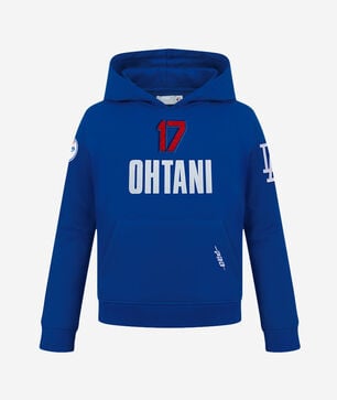 Big Boys' Los Angeles Dodgers Fleece Pullover Hoodie