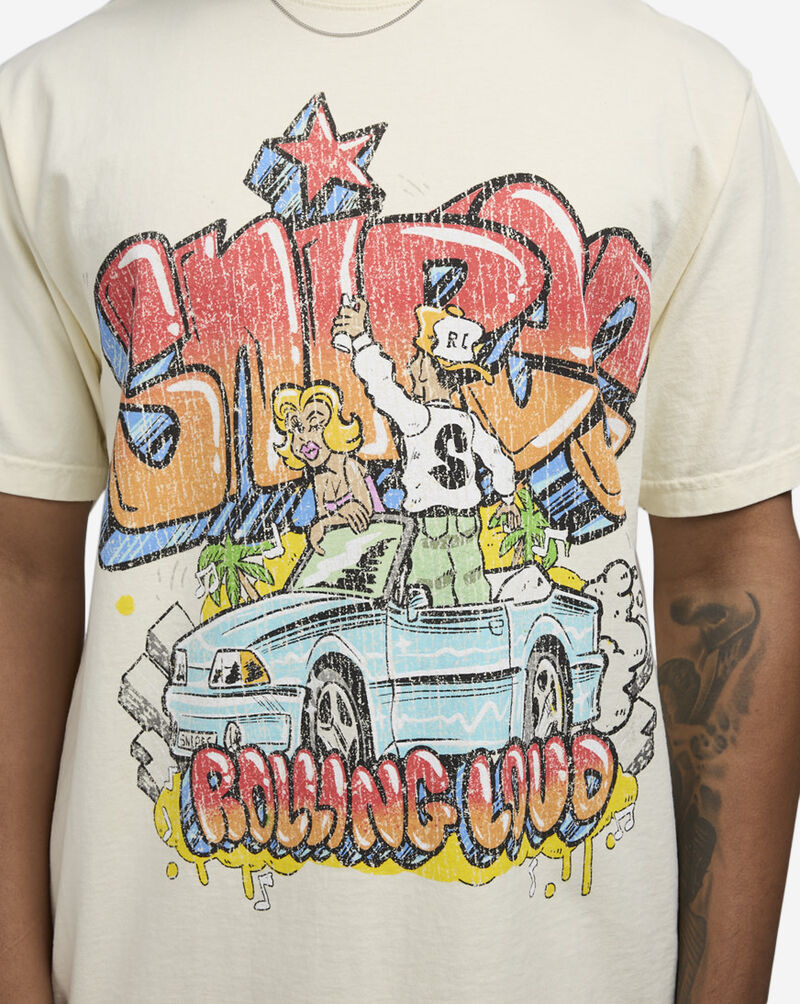SNIPES Rolling Loud X Snipes Graffiti Tee RLGRAFFITICRM Beige 3