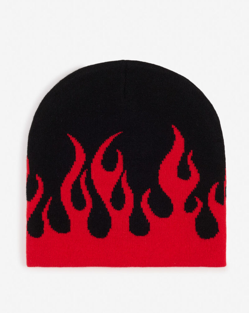 SNIPES Flames Beanie FW25-MY025-RED Red 3