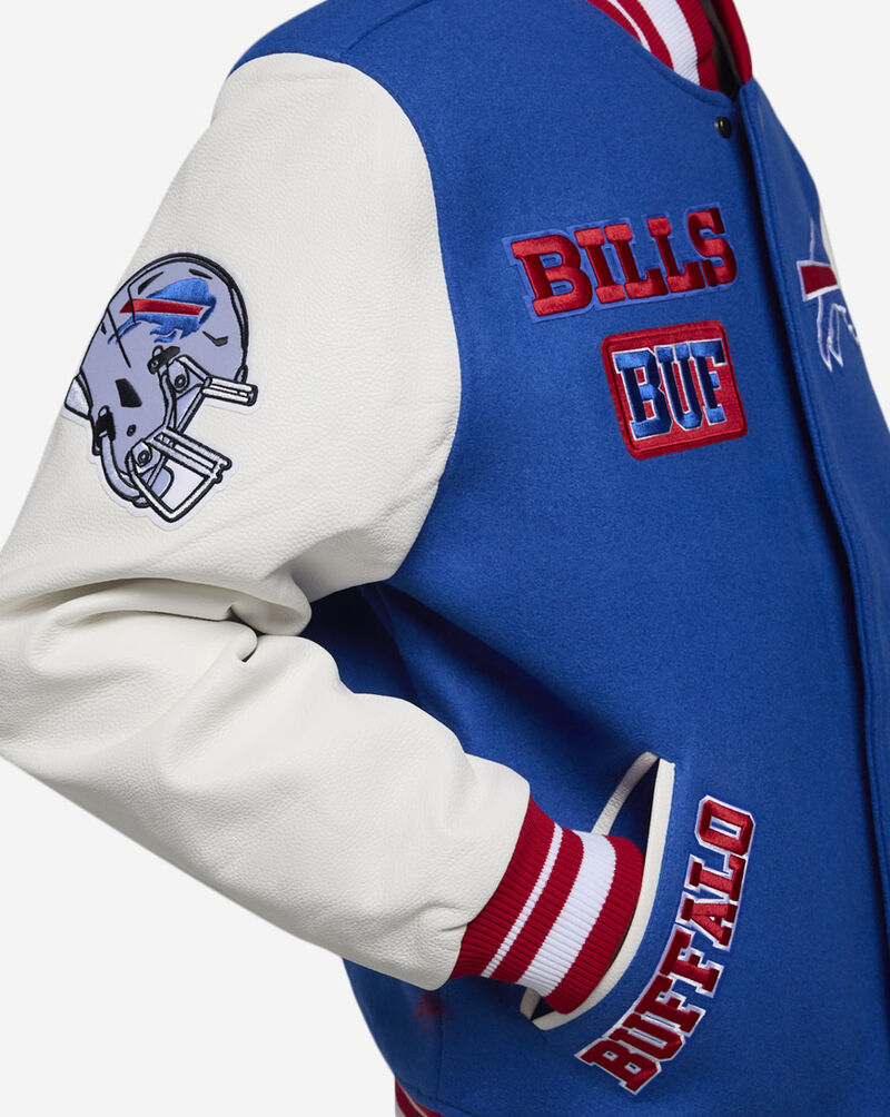 Buffalo Bills Pro Area Code Varsity Jacket