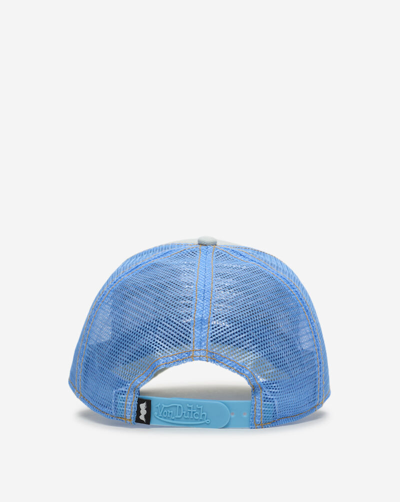 Von Dutch Tagged Trucker Hat VDHH0005-HALFBLUE Blue 3