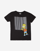 Graphic Tees Grade School Bart Overachiever Tee ZKSB025 Black 1