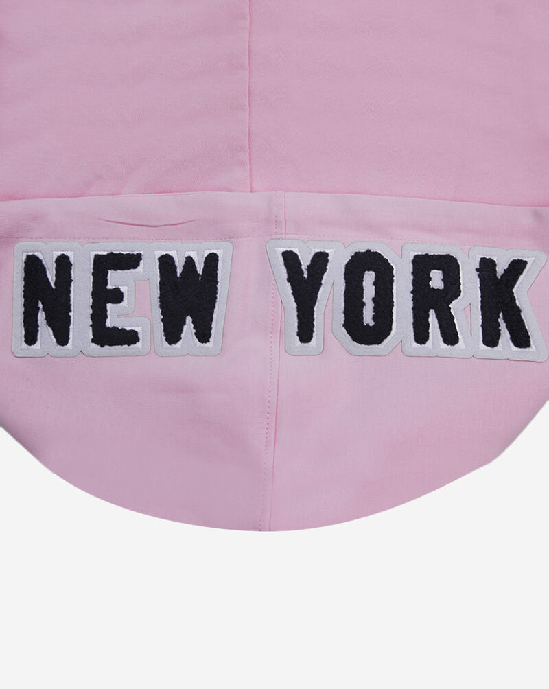 PRO STANDARD New York Yankees Classic Chenille Double Knit Full-Zip Pull Over Hoodie LNY531890-PNK Pink 4
