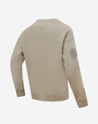 Atlanta Hawks Neutral Drop Shoulder Fleece Crewneck