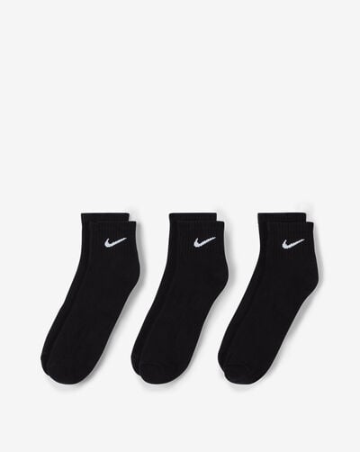 3Pk Everyday Quarter Cushion Socks