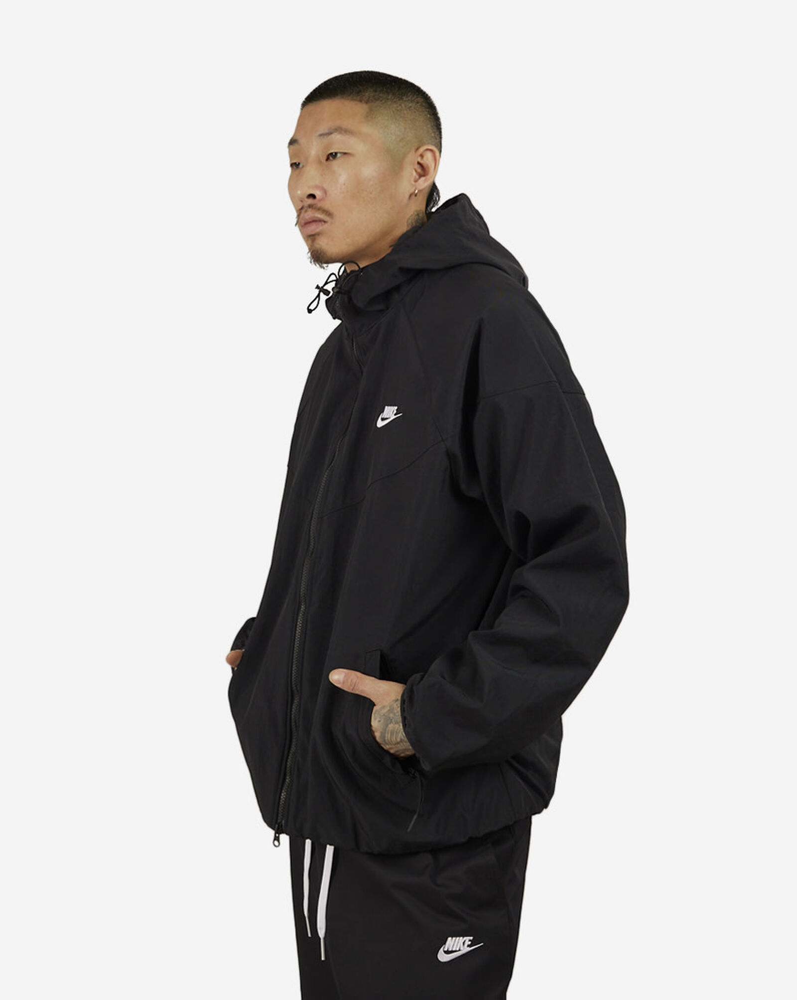 Shop Nike Winter Woven Jacket FB8618010 black SNIPES USA