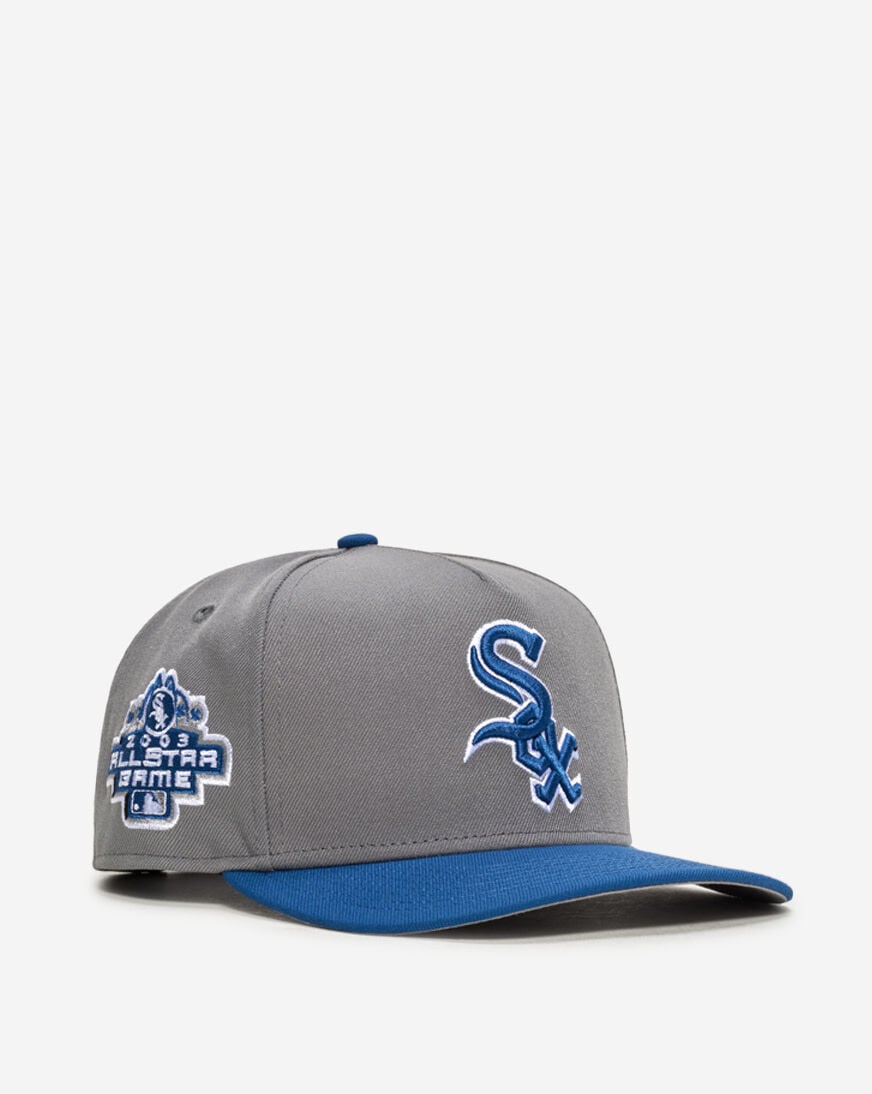New Era 9FIFTY キャップ 60cm グレー/ターコイズ Shop New Era 9Fifty Chicago White Sox A-Frame Snapback Hat
