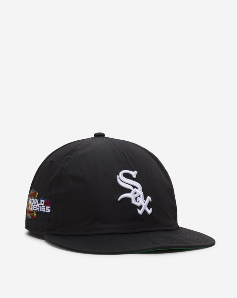 New Era 9Fifty Chicago White Sox Nylon Snapback Hat 60723989 Black 1