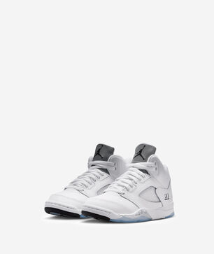 Little Kids' Air Jordan 5 Retro OG "White Metallic"