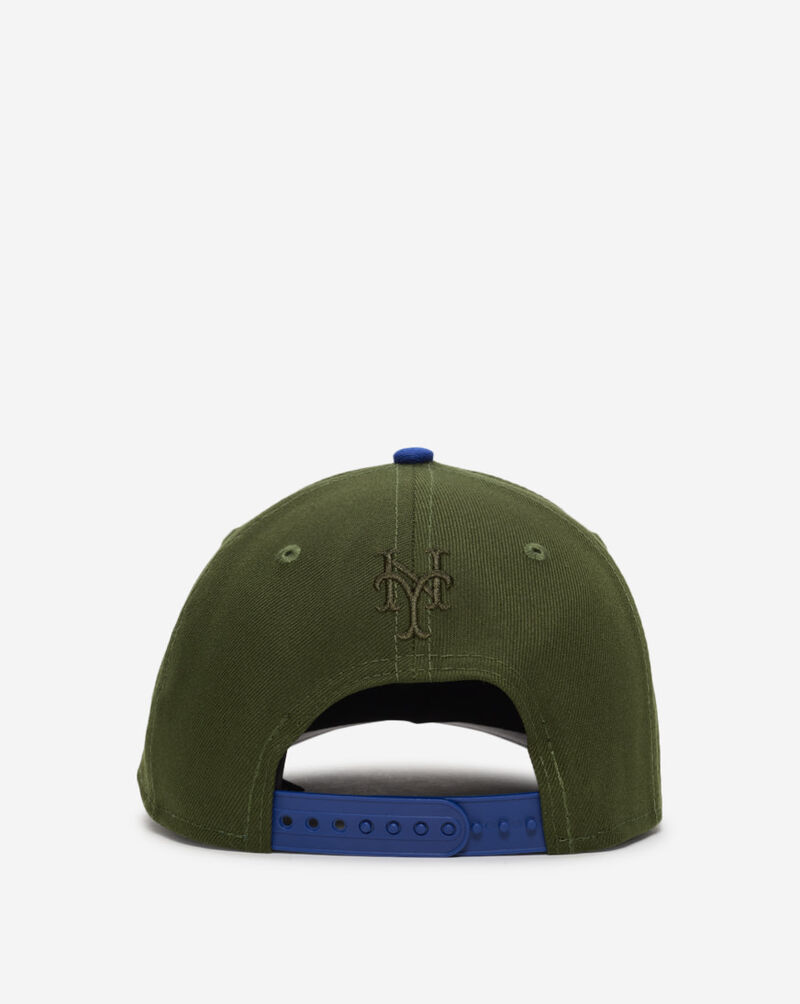 New Era 9Forty A-Frame New York Mets City Feat Snapback Hat 60640969 Green 3