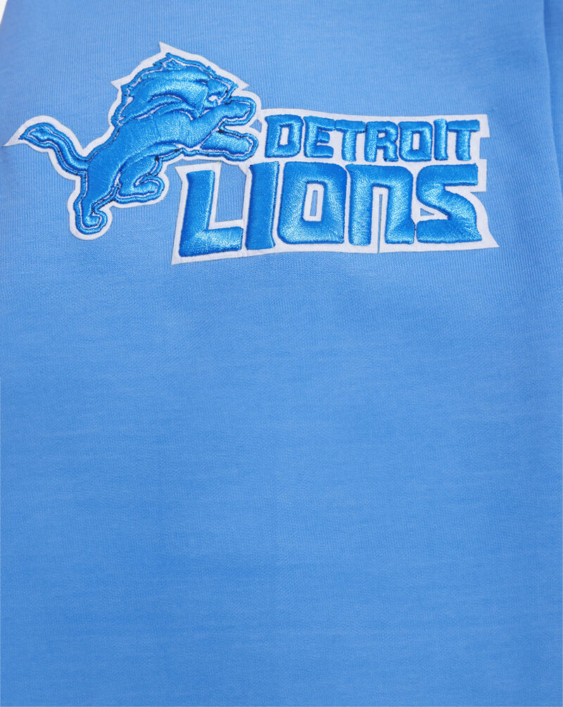 PRO STANDARD Detroit Lions Classic Chenille Double Knit Pull Over Hoodie FDL5410272-UNI Blue 2