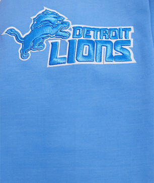 Detroit Lions Classic Chenille Double Knit Pull Over Hoodie
