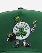 New Era 9Fifty Boston Celtics Cartoon A-Frame Snapback Hat 60800185 Green 2