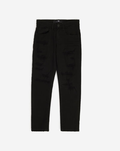 Kids' Clean Distressed Slim Fit Jeans (8-16)