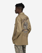 Smoke Rise Tree Camo Patch Overshirt WH24692SN-KHA Brown 2