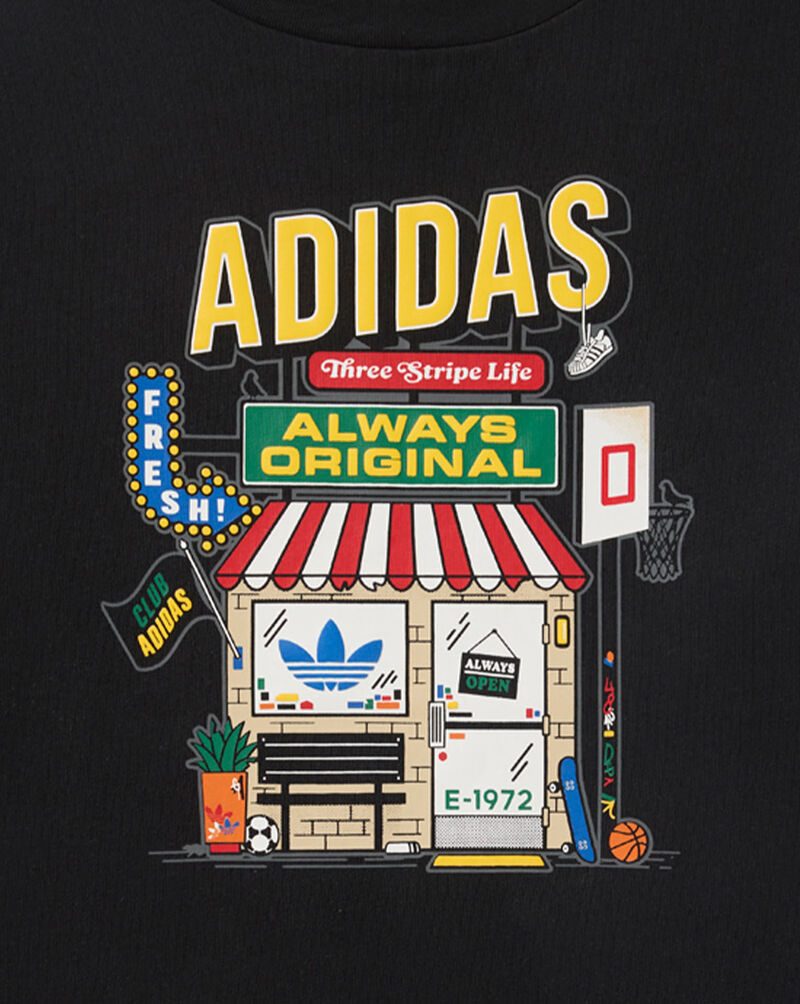 adidas Kids' Bodega Tee OA01988-AK01 Black 2