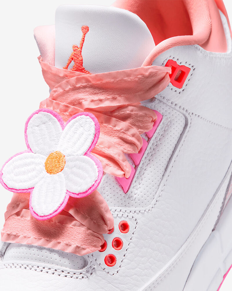 Jordan Big Kids' Air Jordan 3 Retro II0599-600 Pink 7