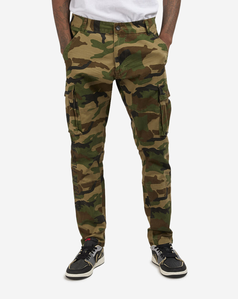Shop Smoke Rise Twill Cargo Pants JP22544JCAM camo SNIPES USA