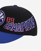 Mitchell  Ness Philadelphia 76ers Pro Crown Championship Snapback Hat HP14988-P76BKBL Black 2
