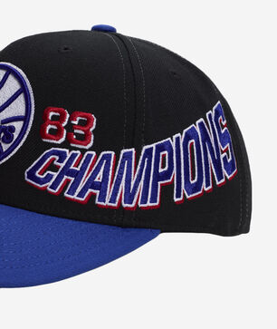 Philadelphia 76ers Pro Crown Championship Snapback Hat