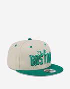 9Fifty Boston Celtics Team Art 2-Tone Snapback Hat