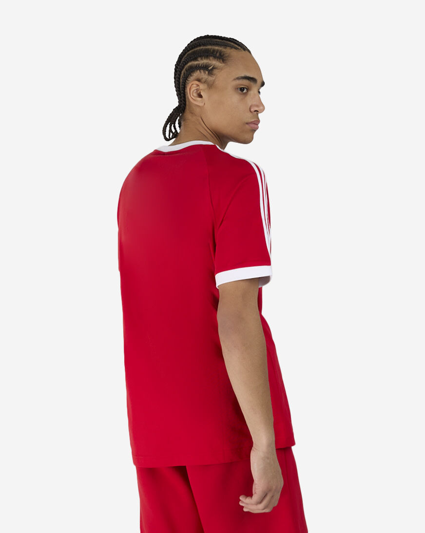 3 stripes tee red