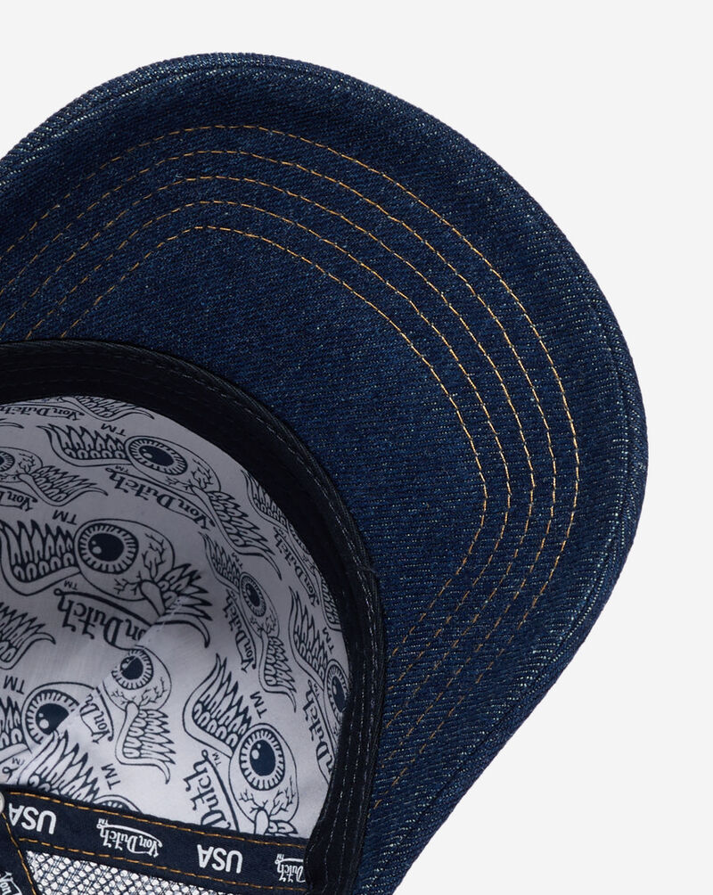 Von Dutch Bling Trucker Hat VDHT338-414 Blue 4