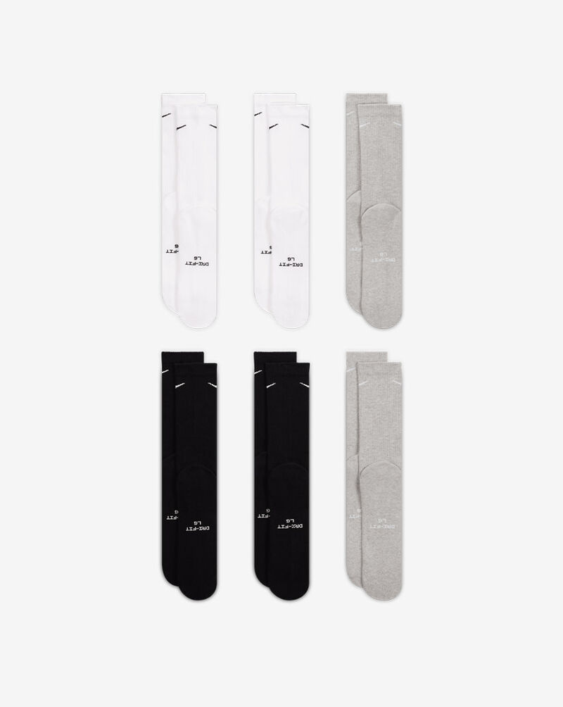 Nike Everyday Elevated 6Pk Crew Socks HQ8021-903 White 4