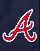 PRO STANDARD Big Boys' Atlanta Braves Classic Fleece Sweatpant LABB4315086-MDN Blue 4