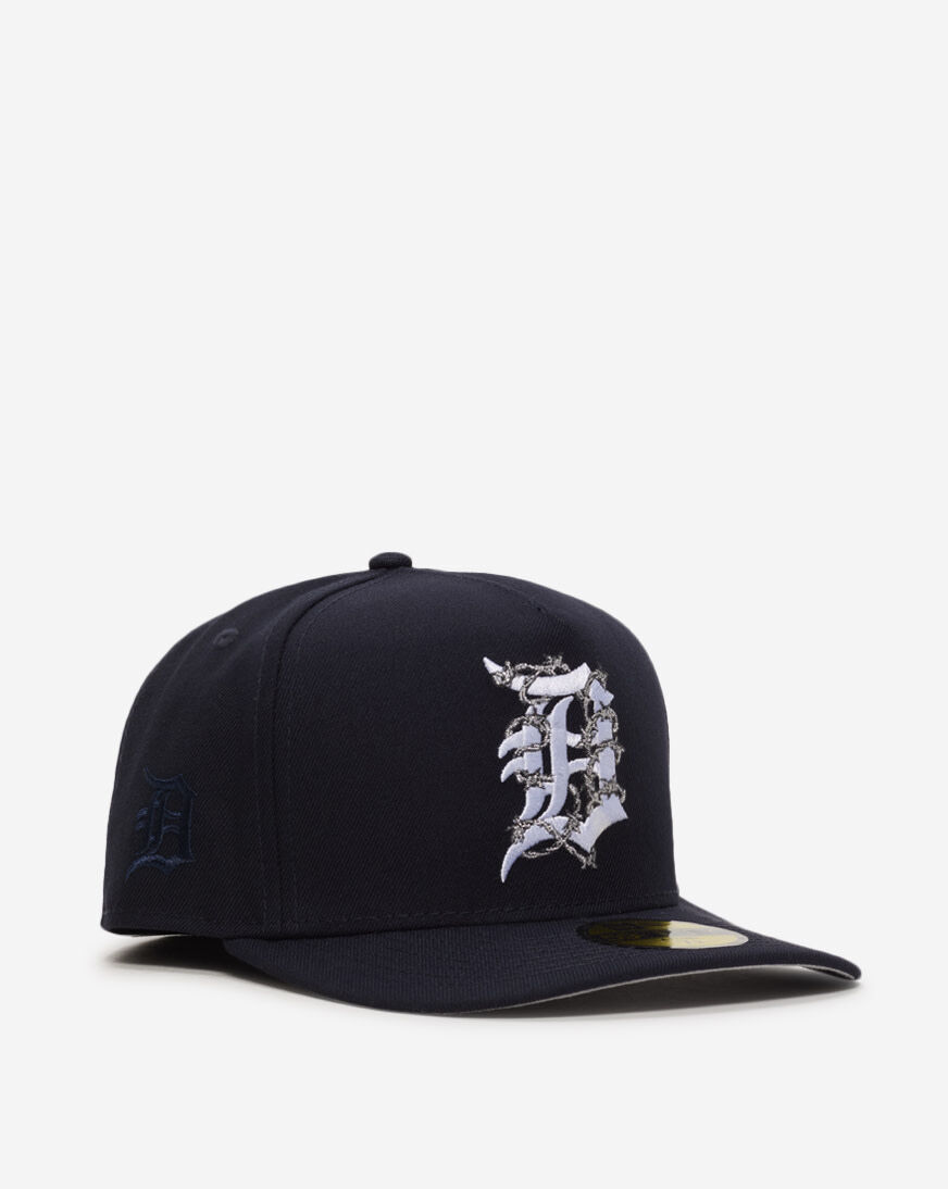 Shop New Era 59Fifty Detroit Tigers A-Frame Fence Fitted Hat