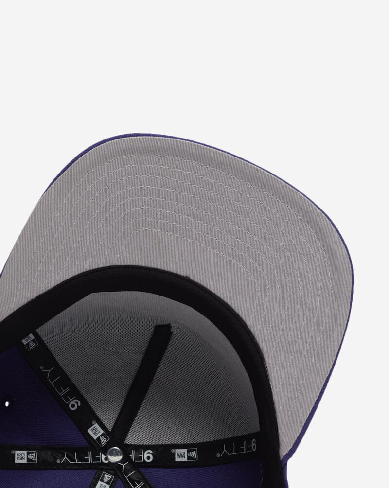 New Era 9Fifty Baltimore Ravens Script A-Frame Snapback Hat 60957162 Purple 4