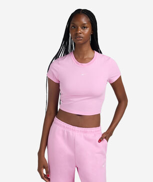 Chill Knit Cropped T-Shirt