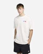 New Balance athletics tee MT41908-SST White 1