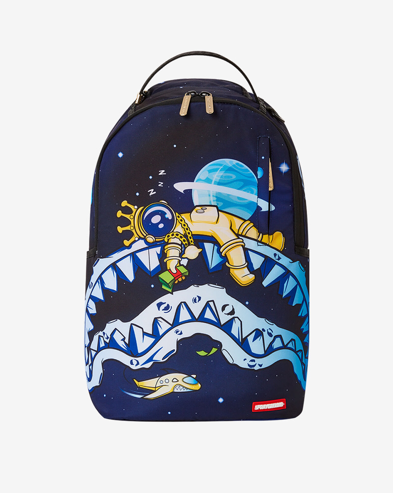 Shop SPRAYGROUND Astromane Outerspacey Backpack 910B3815NSZ blue