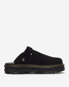 Dr. Martens Zebzag Suede Slingback Platform Mules 31657001 Black 4