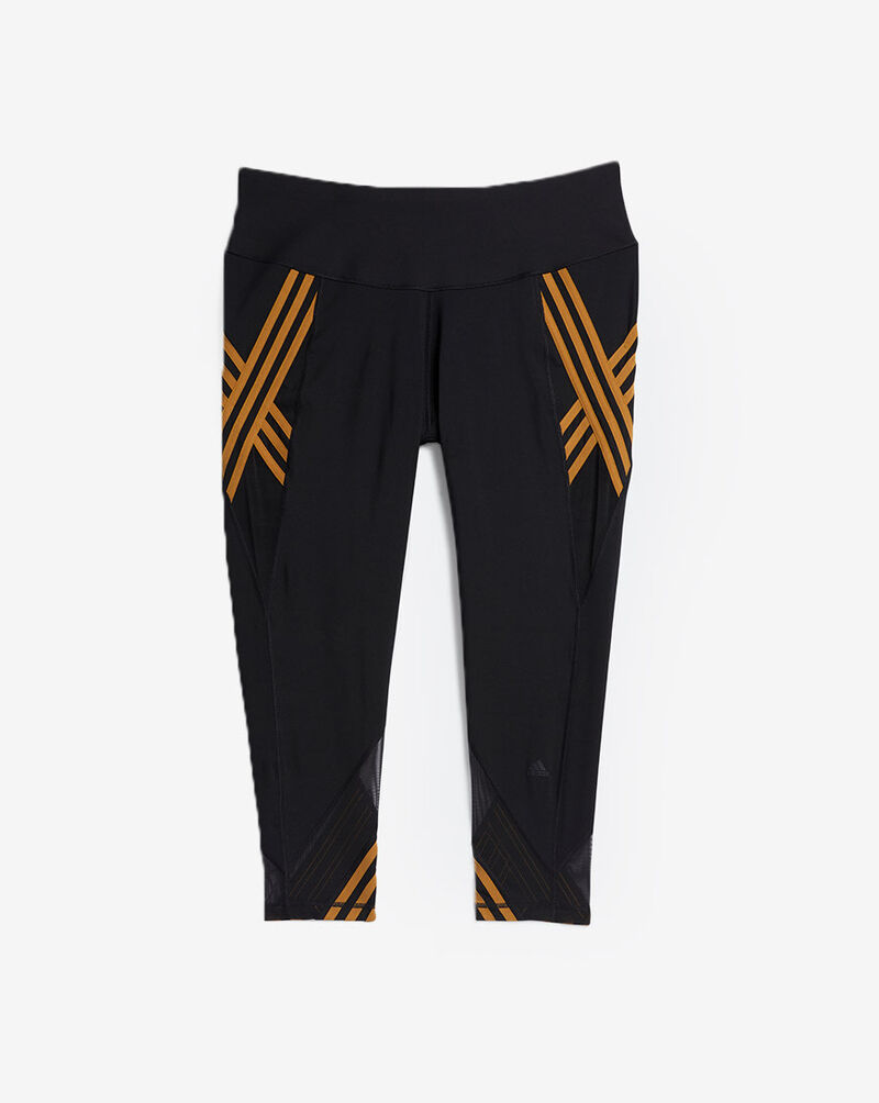Shop adidas IVY PARK 3-Stripes Tights (Plus Size) GS8837 black