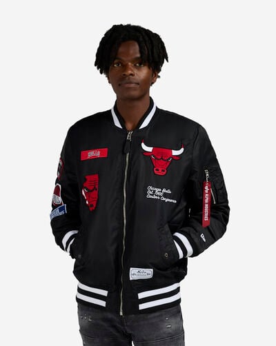 Alpha Industries Chicago Bulls Bomber Jacket Alpha Industries Chicago Bulls Bomber Jacket