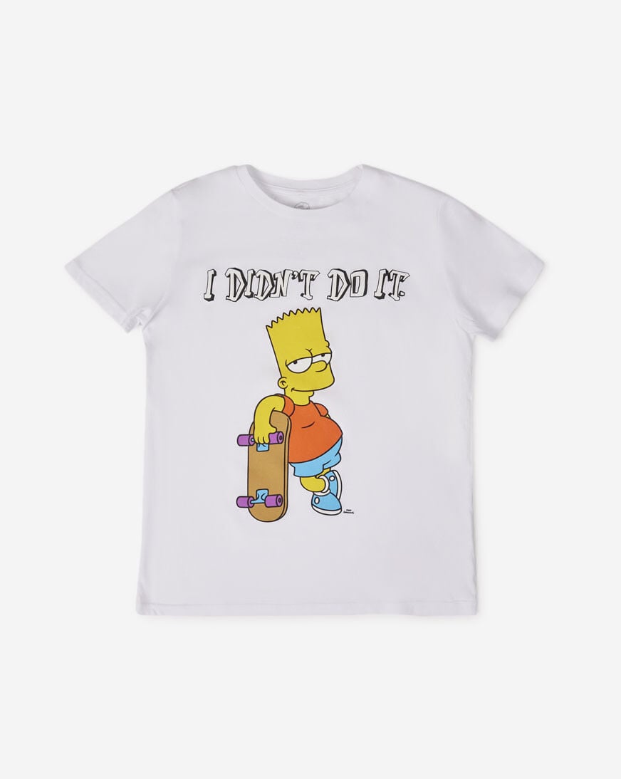 Shop FREEZE Grade School Bart I Didn't Do It Tee ZKSB078 Shop FREEZE Grade School Bart I Didn't Do It Tee ZKSB078
