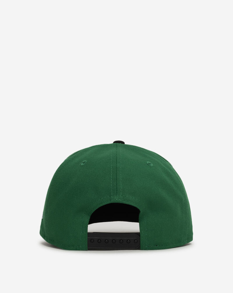 New Era 9Fifty Boston Celtics Visor Scripts A-Frame Snapback Hat 60974193 Green 3