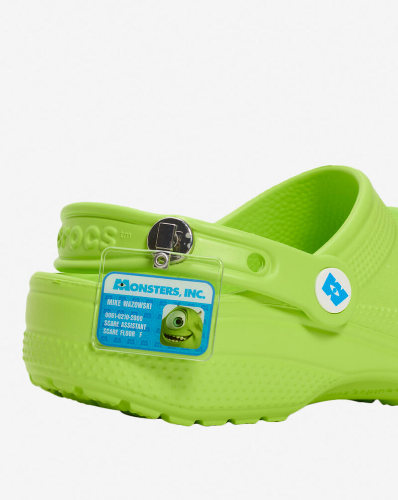 Crocs Grade School Monsters Inc. Mike Classic Clog 210875-90HJ Green 8